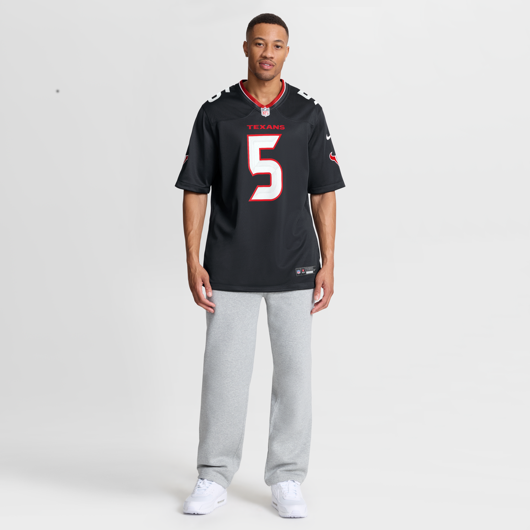 Men's Houston Texans Jalen Pitre Nike Navy Game Jersey product image 15