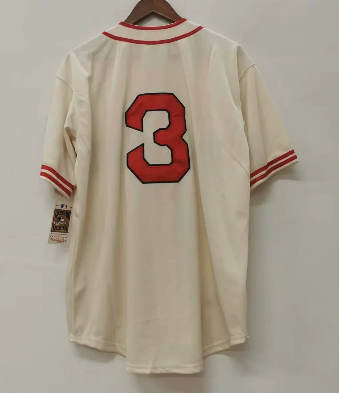 Babe Ruth Boston Braves jersey Mitchell & Ness product image 2, provided for visual reference and product detail review