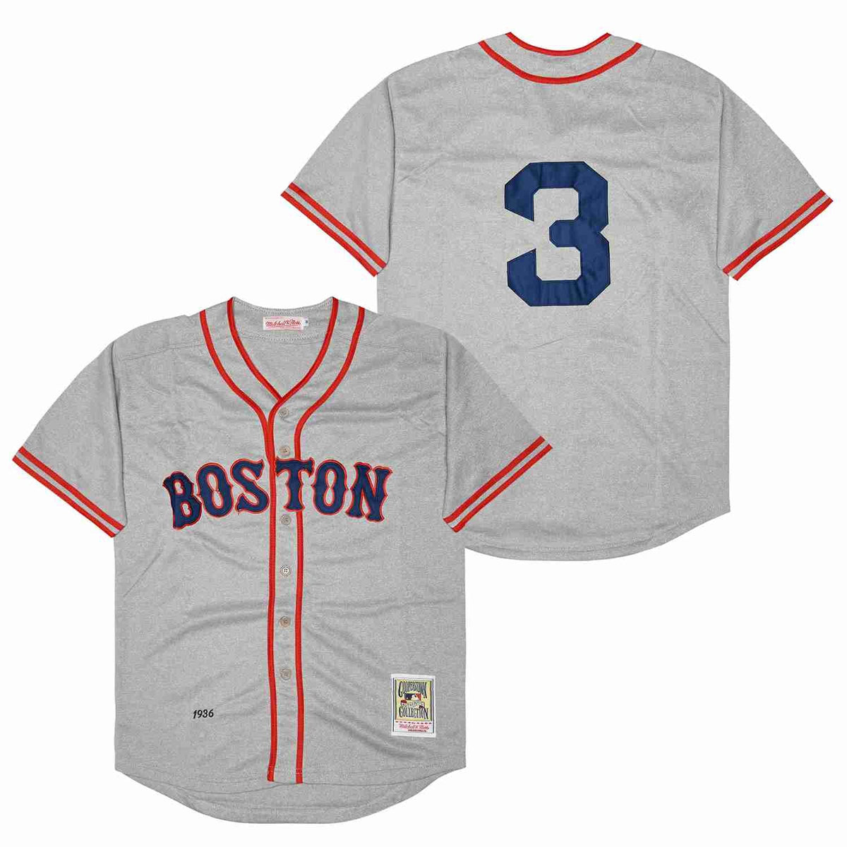 Babe Ruth Boston Red Sox Jersey Mitchell & Ness product image 1, provided for visual reference and product detail review