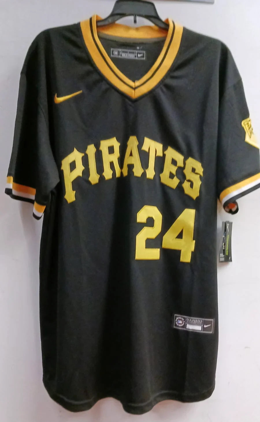 Barry Bonds Pittsburgh Pirates Nike Jersey product image 4, provided for visual reference and product detail review