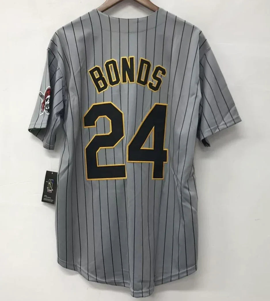 Barry Bonds Pittsburgh Pirates Jersey Majestic product image 2, provided for visual reference and product detail review
