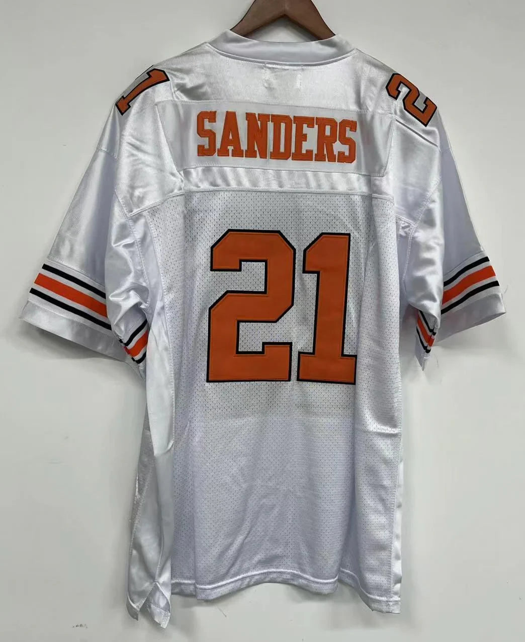Barry Sanders Oklahoma State Jersey White product image 2, provided for visual reference and product detail review