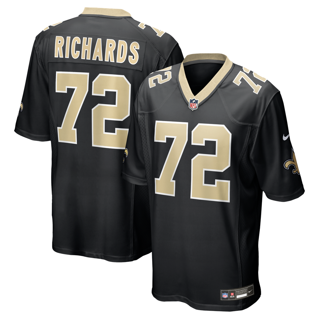 Men's New Orleans Saints Asim Richards Nike Black Team Game product image 1