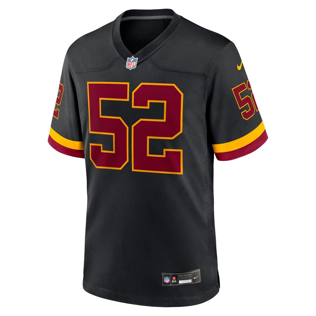 Men's Washington Commanders Sonny Styles Nike Black Game product image 9