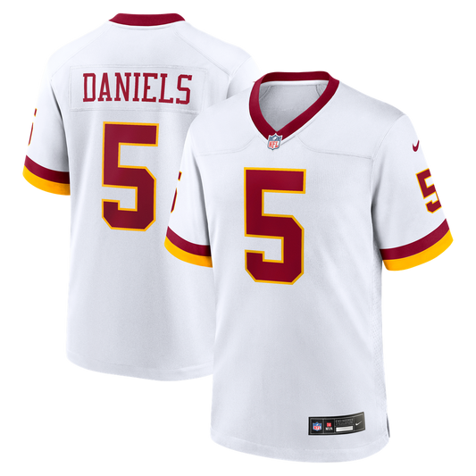 Men's Washington Commanders Jayden Daniels Nike White Game product image 1