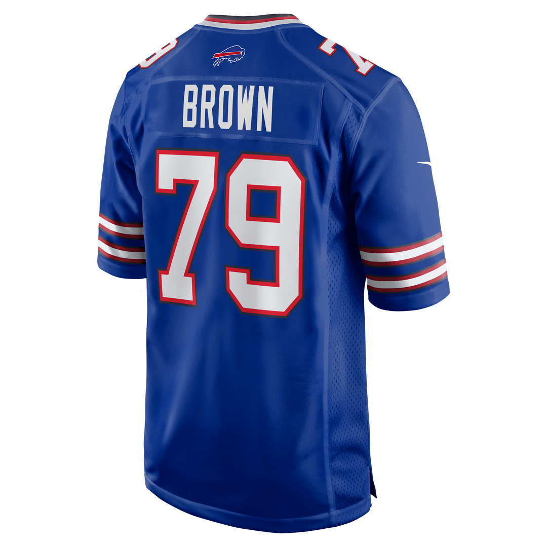 Men's Buffalo Bills Ruben Brown Nike Royal Game Retired product image 3