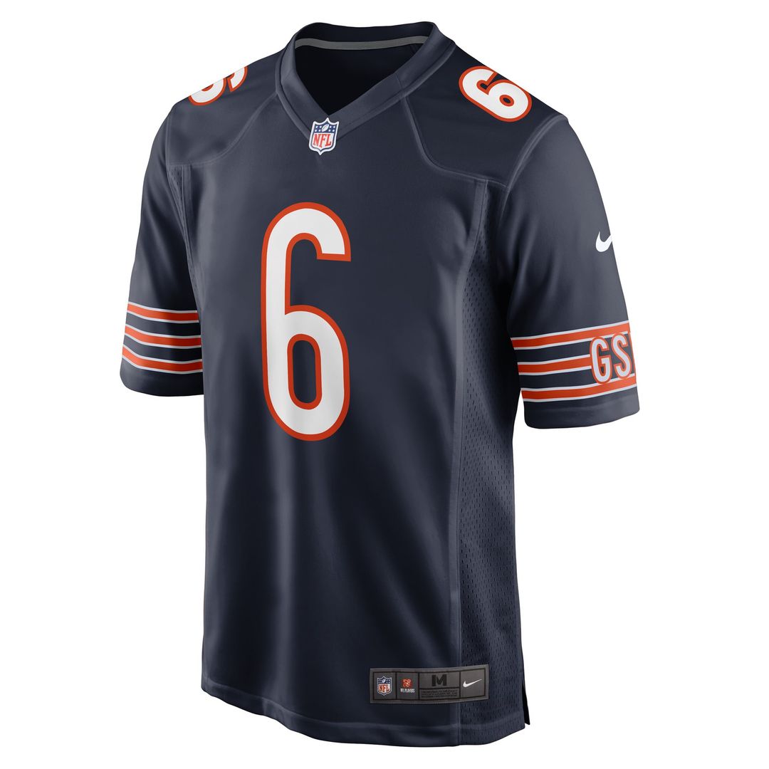 Men's Chicago Bears Kyler Gordon Nike Navy Game Player product image 2