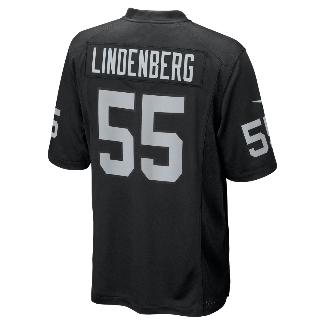 Men's Las Vegas Raiders Cody Lindenberg Nike Black Team product image 3