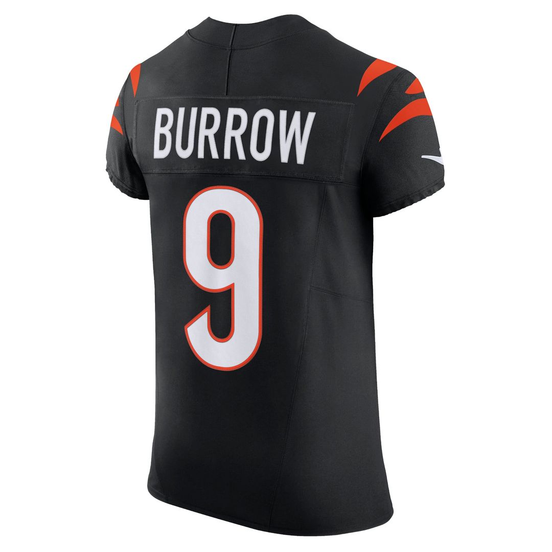 Men's Cincinnati Bengals Joe Burrow Nike Black Team Vapor product image 3