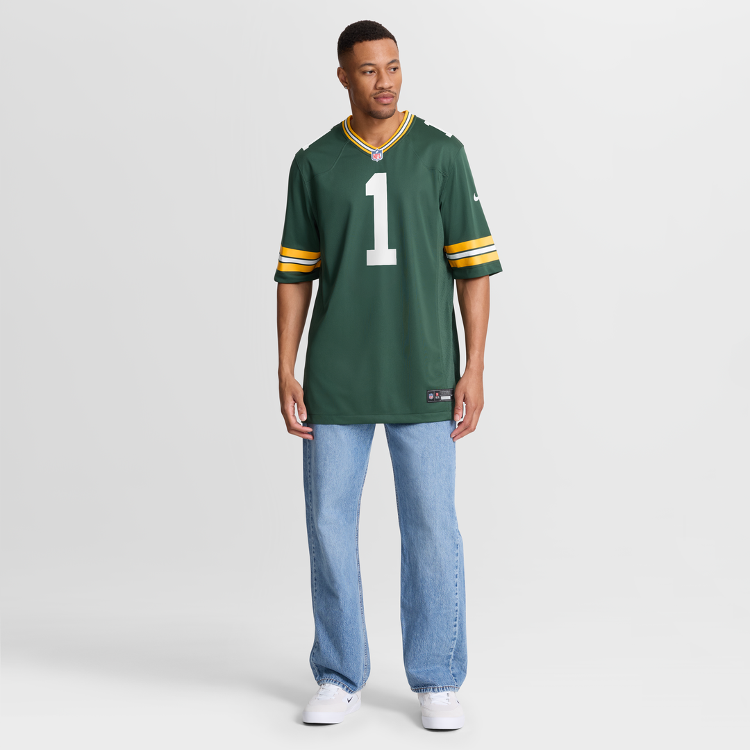 Men's Green Bay Packers Number 1 Dad Nike Game Jersey product image 7