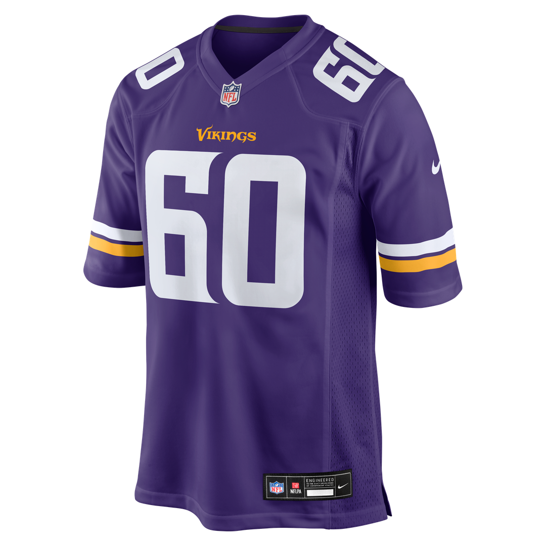 Men's Minnesota Vikings Joe Huber Nike Purple Team Game product image 2