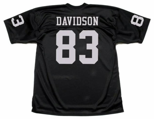 Ben Davidson Oakland Raiders Mitchell & Ness Jersey product image 1, provided for visual reference and product detail review