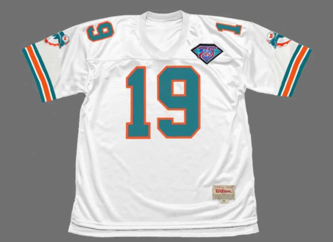 Bernie Kosar 1994 Miami Dolphins NFL Mitchell & Ness Jersey product image 2, provided for visual reference and product