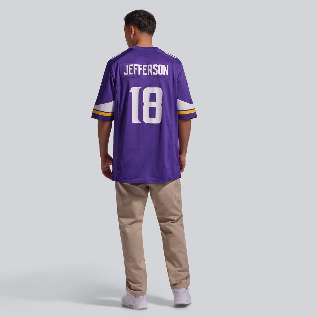 Men's Minnesota Vikings Justin Jefferson Nike Purple Player product image 18