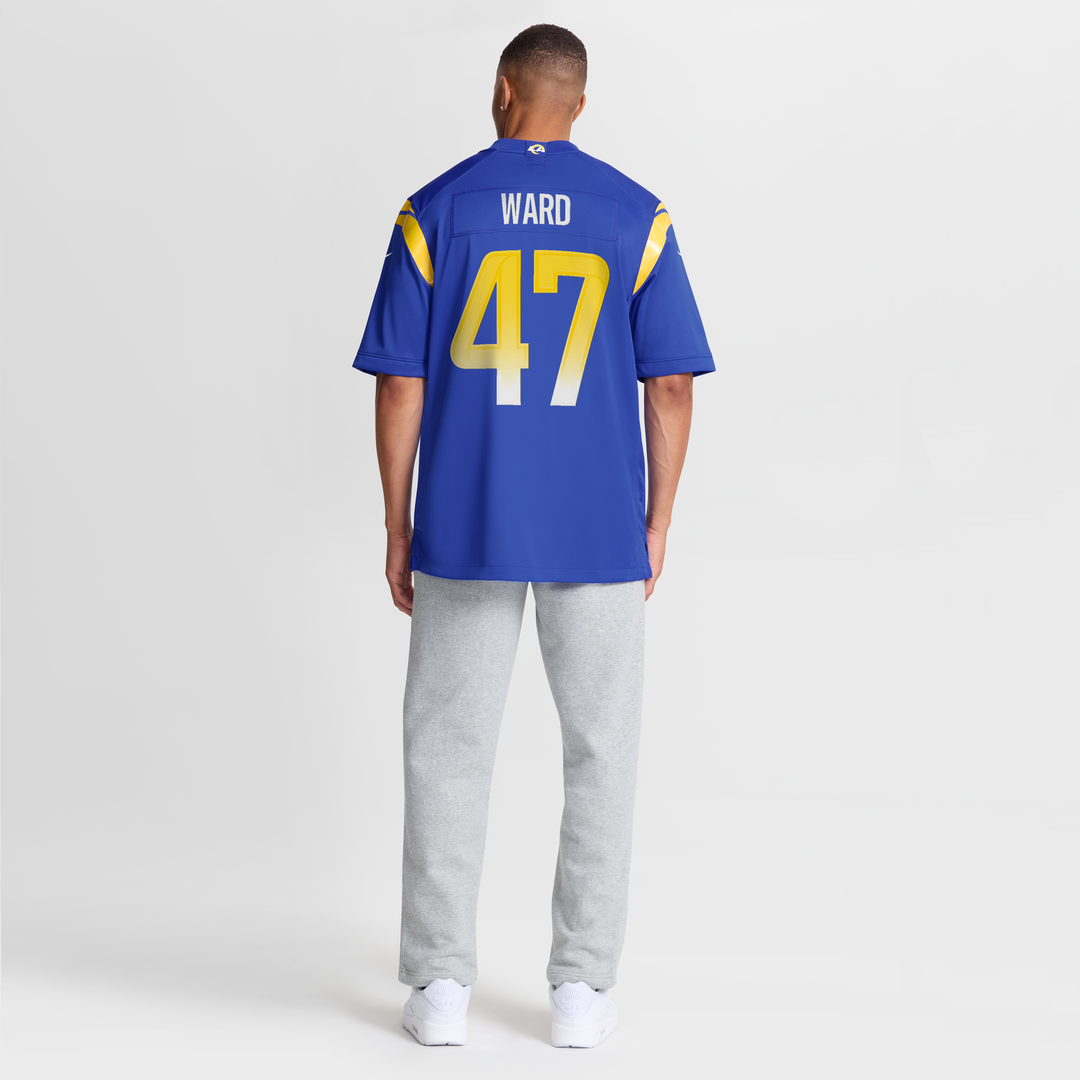 Men's Los Angeles Rams Alex Ward Nike Royal Home Game Jersey product image 8