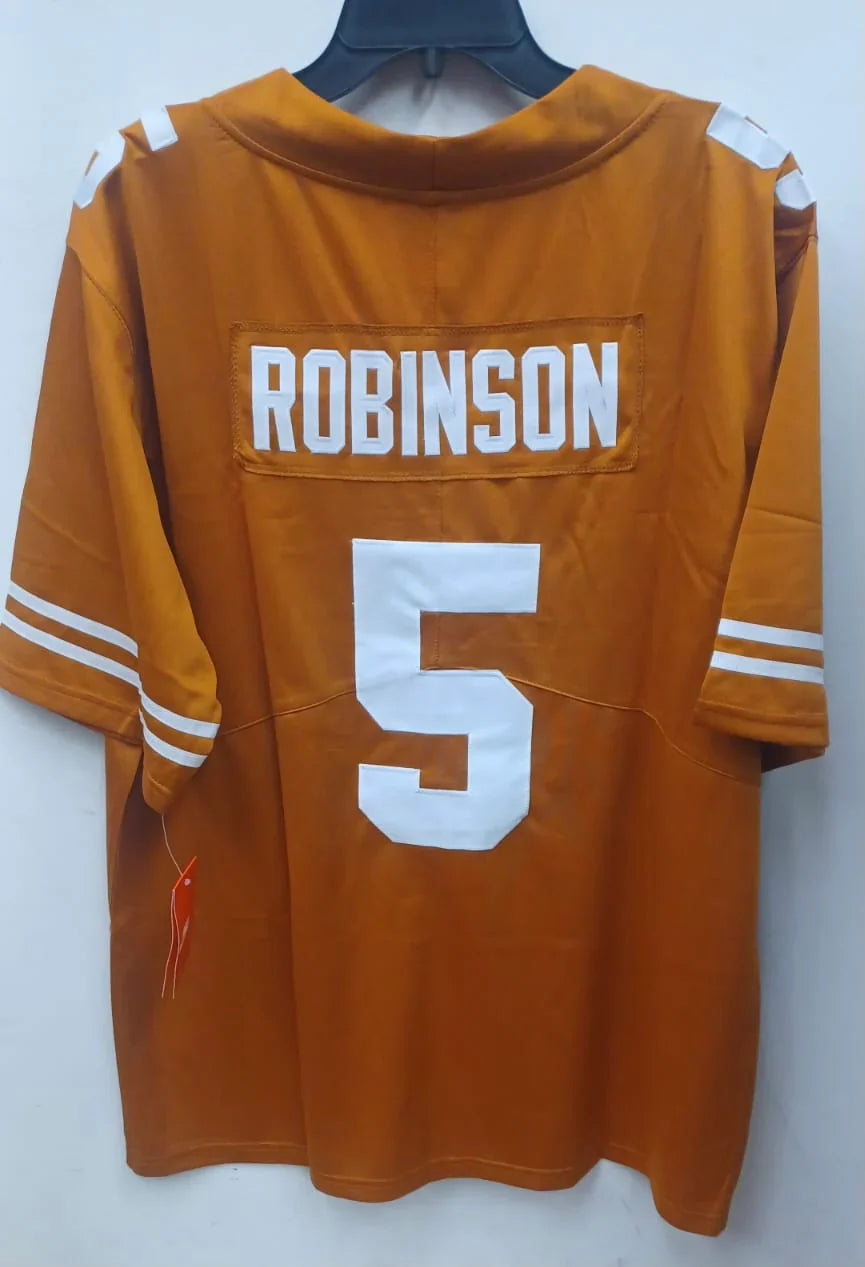 Bijan Robinson Texas Longhorns Jersey Nike product image 1, provided for visual reference and product detail review
