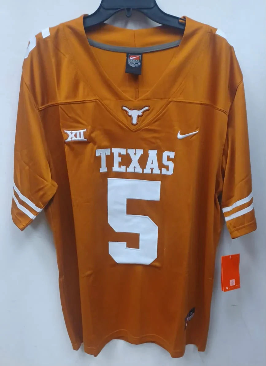 Bijan Robinson Texas Longhorns Jersey Nike product image 2, provided for visual reference and product detail review