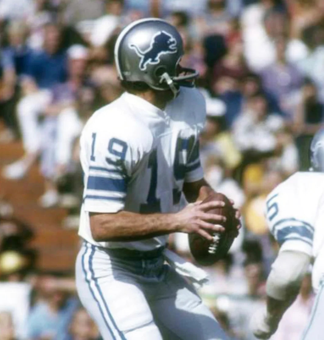 Bill Munson 1969 Detroit Lions NFL Mitchell & Ness Jersey product image 4, provided for visual reference and product detail
