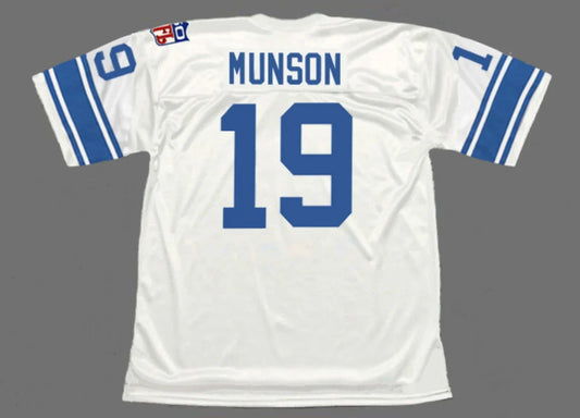 Bill Munson 1969 Detroit Lions NFL Mitchell & Ness Jersey product image 1, provided for visual reference and product detail