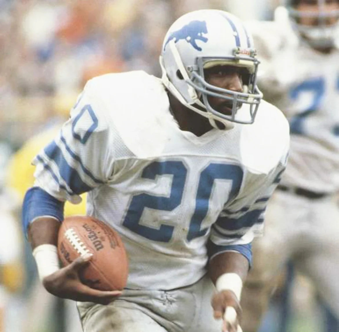 Billy Sims Detroit Lions NFL Mitchell & Ness Jersey product image 3, provided for visual reference and product detail review