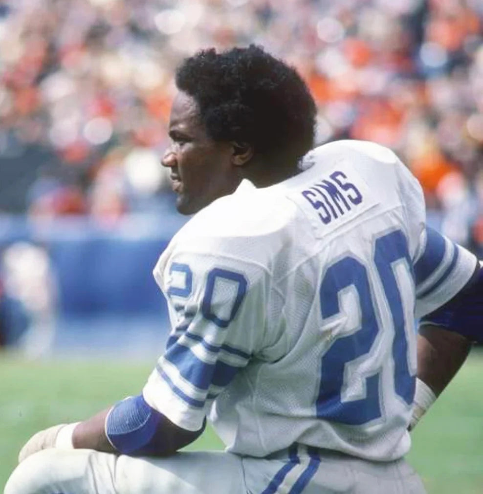 Billy Sims Detroit Lions NFL Mitchell & Ness Jersey product image 4, provided for visual reference and product detail review