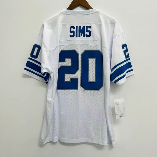 Billy Sims Detroit Lions NFL Mitchell & Ness Jersey product image 1, provided for visual reference and product detail review