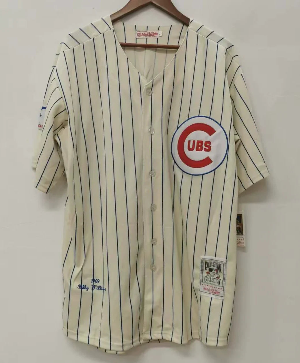 Billy Williams Chicago Cubs Jersey 1969 Cooperstown Collection Mitchell & Ness product image 3, provided for visual