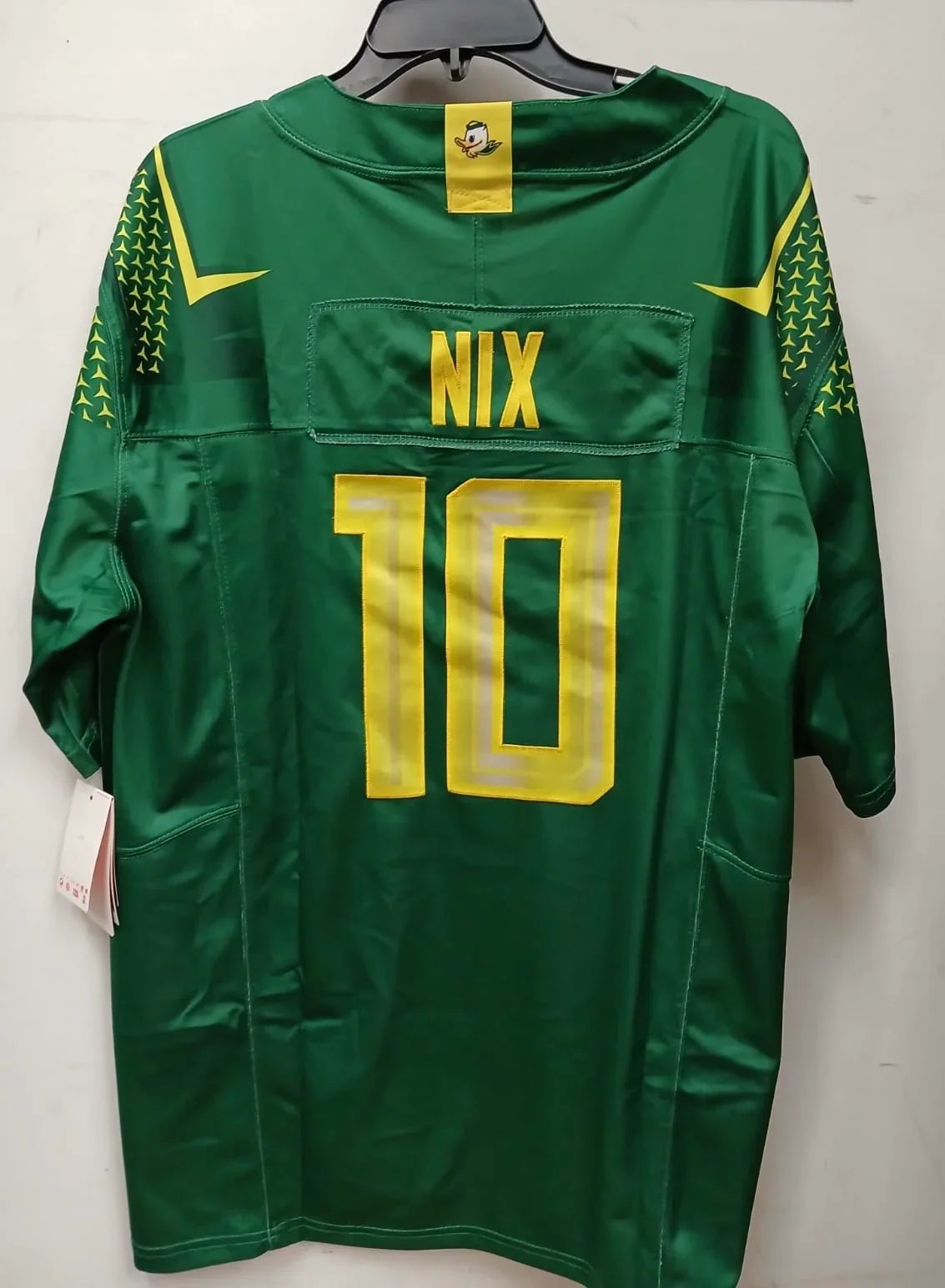 Bo Nix Oregon Ducks Jersey NIKE product image 1, provided for visual reference and product detail review