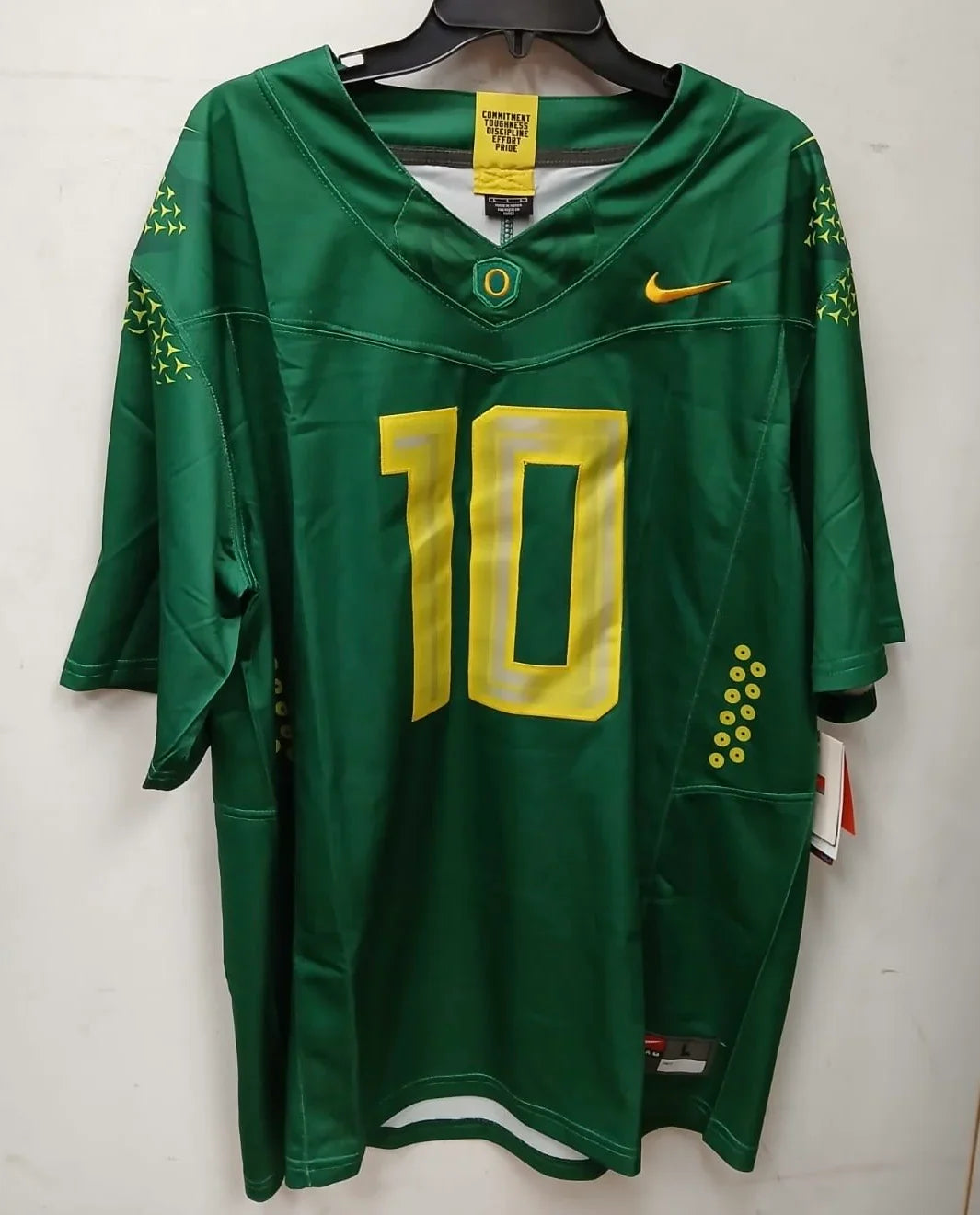 Bo Nix Oregon Ducks Jersey NIKE product image 2, provided for visual reference and product detail review