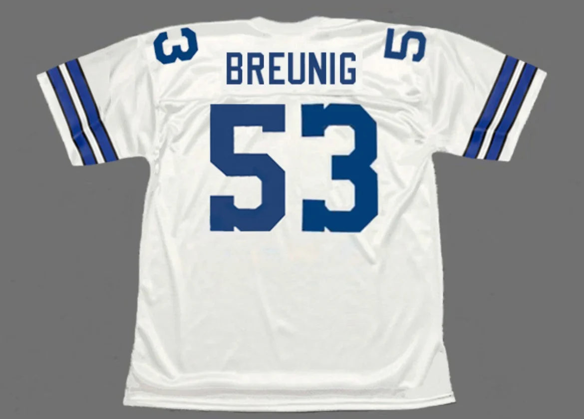 Bob Breunig Dallas Cowboys Official NFL Jersey Mitchell & Ness product image 1, provided for visual reference and product