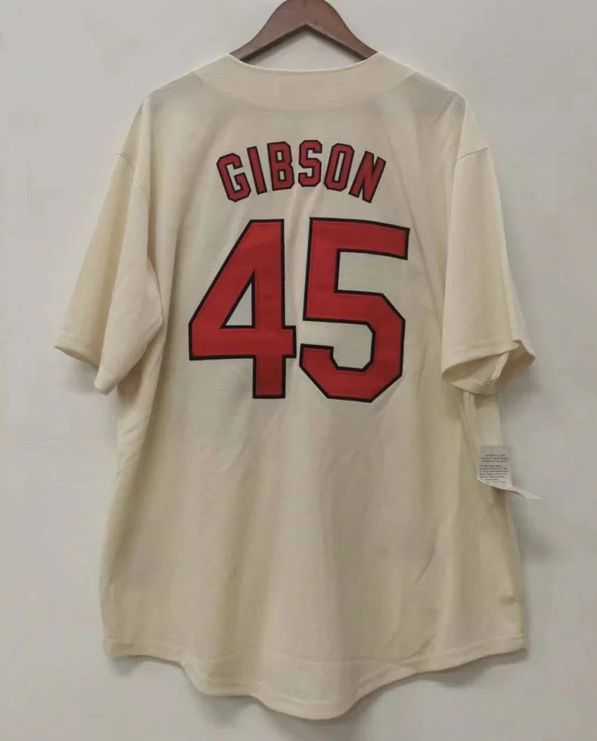 Bob Gibson St. Louis Cardinals Jersey 1964 Mitchell & Ness product image 1, provided for visual reference and product detail