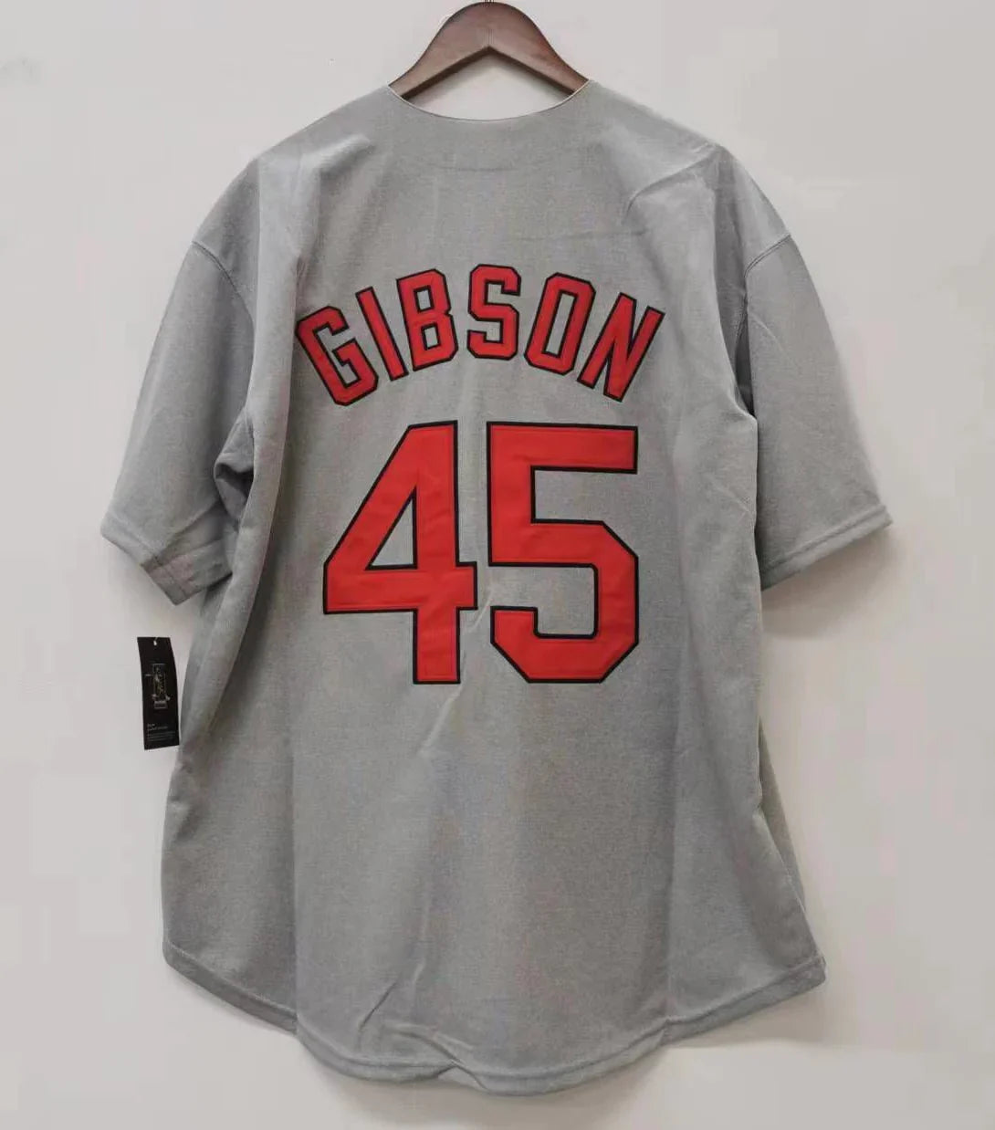 Bob Gibson St. Louis Cardinals Jersey 1967 Mitchell & Ness product image 1, provided for visual reference and product detail