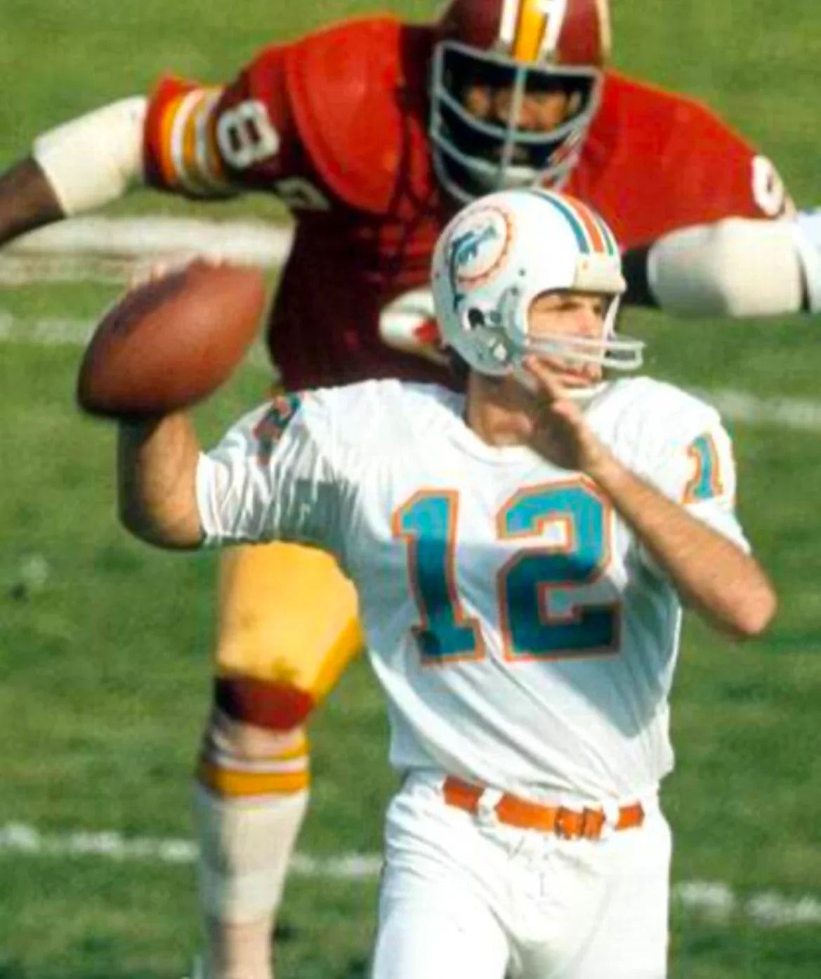 Bob Griese Miami Dolphins Official NFL Jersey Mitchell & Ness White product image 3, provided for visual reference and