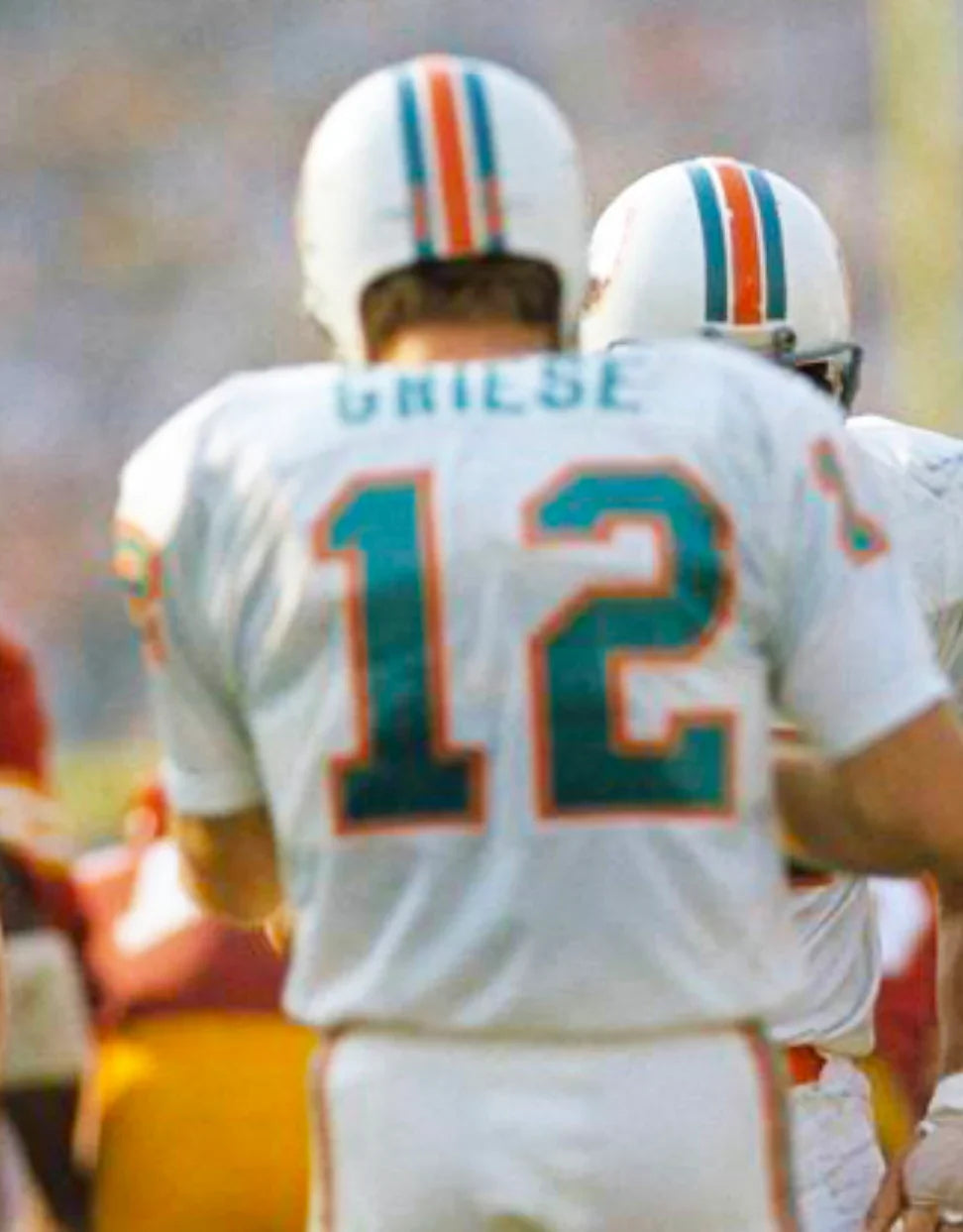 Bob Griese Miami Dolphins Official NFL Jersey Mitchell & Ness White product image 4, provided for visual reference and