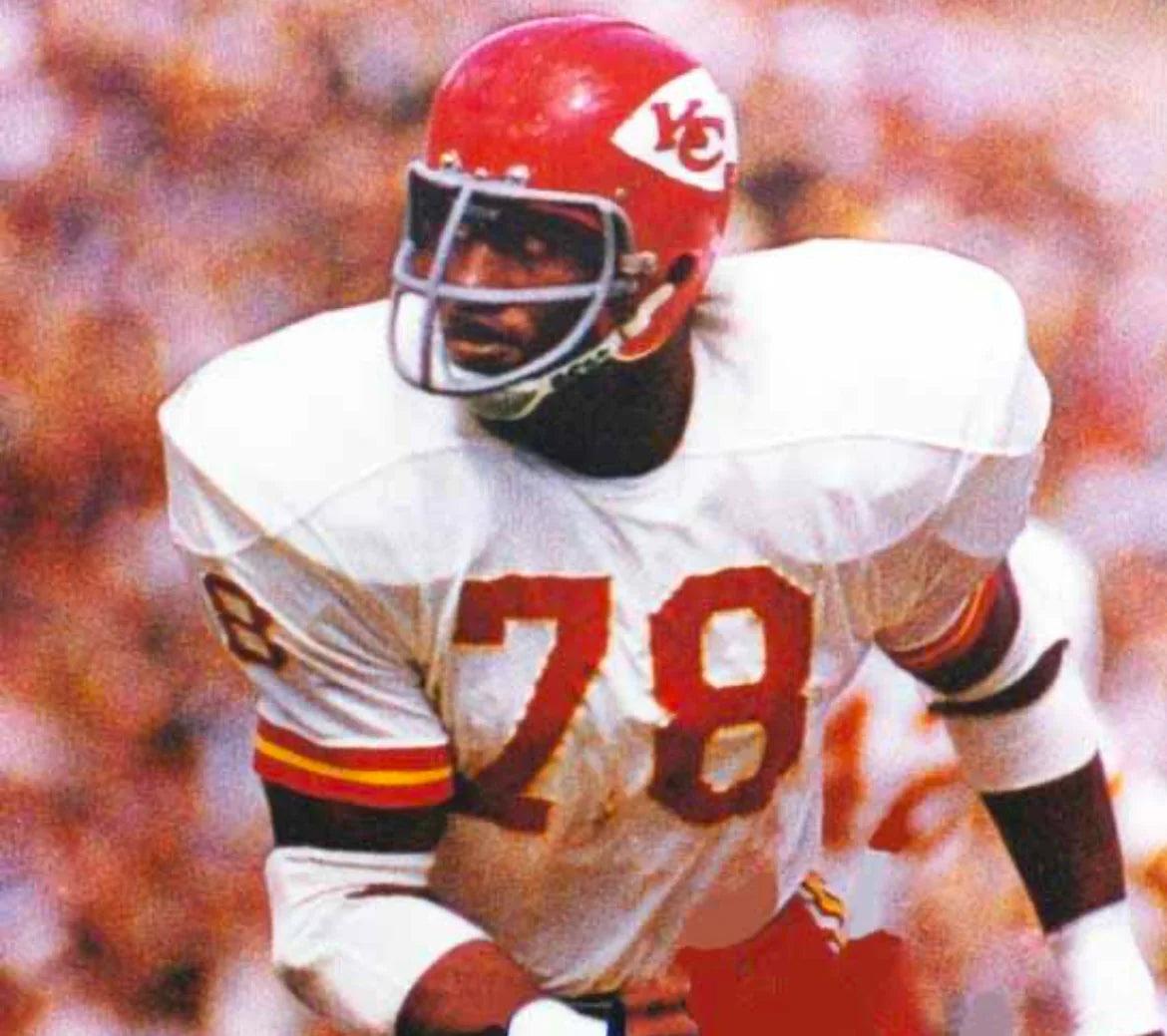Bobby Bell 1969 Kansas City Chiefs NFL Mitchell & Ness Jersey White product image 4, provided for visual reference and