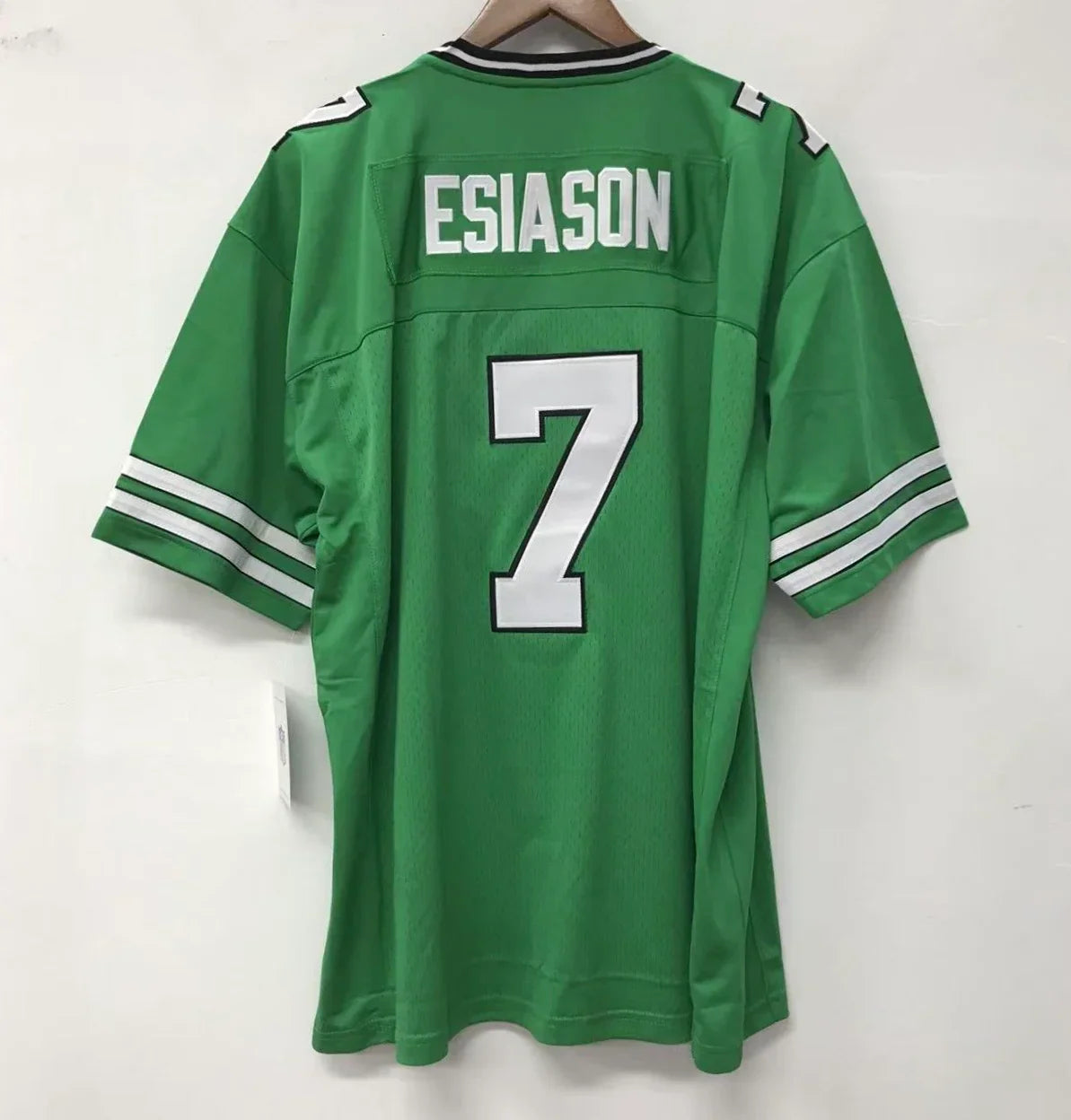 Boomer Esiason 1994 New York Jets Official NFL Mitchell & Ness Jersey product image 1, provided for visual reference and