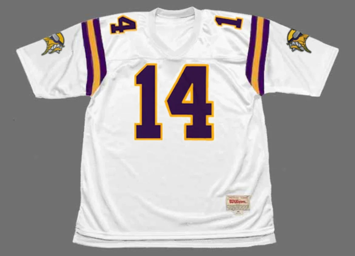 Brad Johnson Minnesota Vikings NFL Mitchell & Ness Jersey product image 2, provided for visual reference and product detail