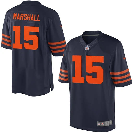 Brandon Marshall Chicago Bears Official NFL Nike Retro Jersey product image 1, provided for visual reference and product