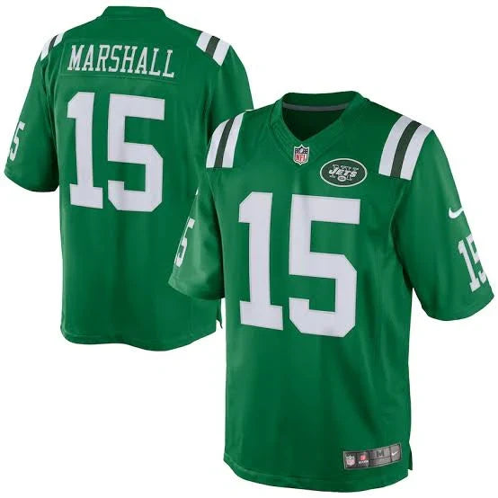 Brandon Marshall New York Jets Official NFL Nike Jersey product image 1, provided for visual reference and product detail