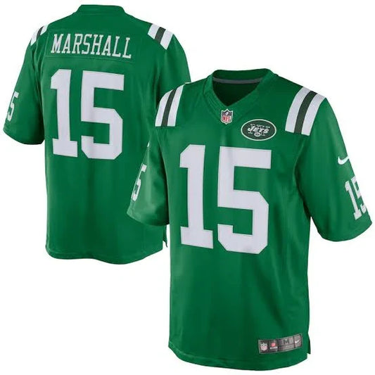 Brandon Marshall New York Jets Official NFL Nike Jersey product image 1, provided for visual reference and product detail