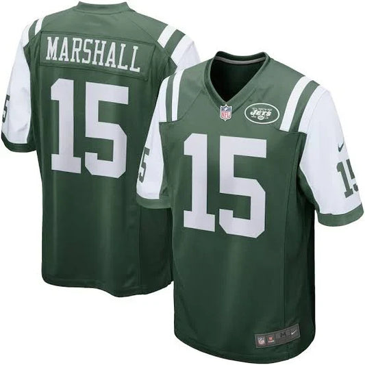 Brandon Marshall New York Jets Official NFL Nike Jersey Green product image 1, provided for visual reference and product