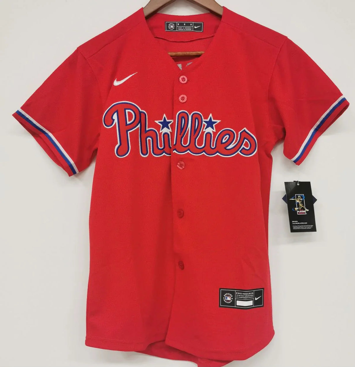 Bryce Harper Philadelphia Phillies Jersey red product image 2, provided for visual reference and product detail review