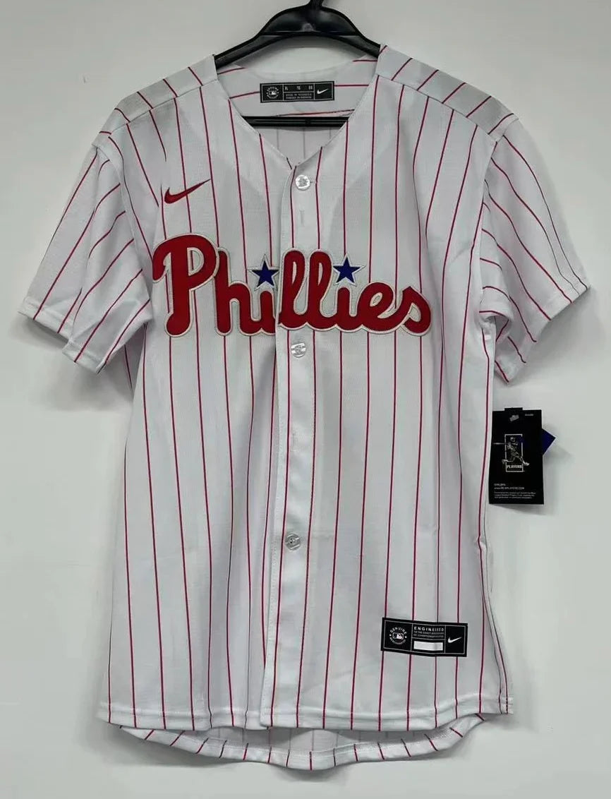 Bryce Harper Philadelphia Phillies Jersey white product image 2, provided for visual reference and product detail review