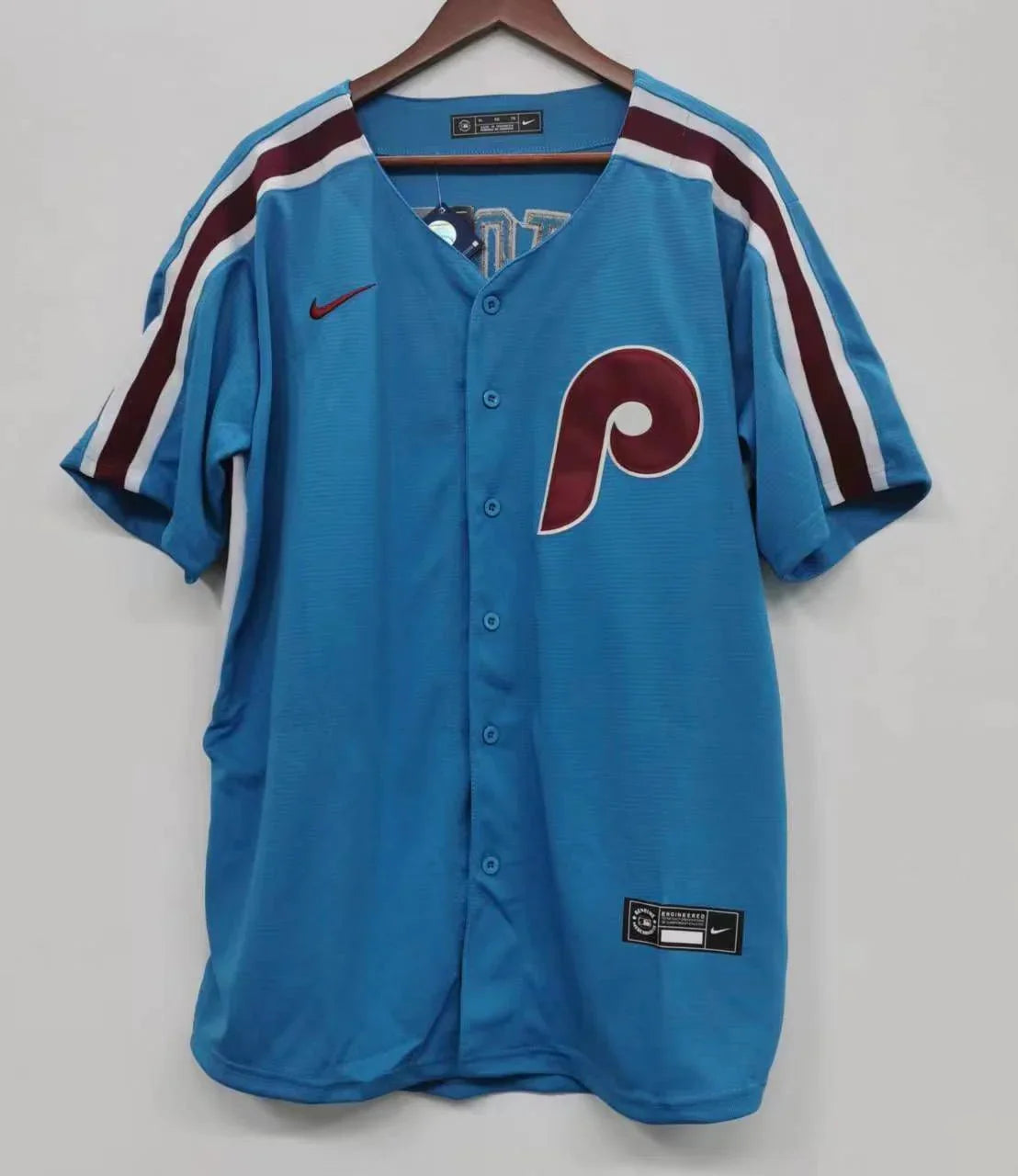 Bryson Stott Philadelphia Phillies Jersey blue product image 2, provided for visual reference and product detail review