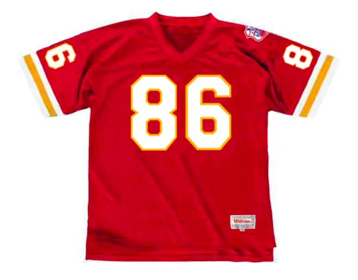 Buck Buchanan 1969 Kansas City Chiefs NFL Mitchell & Ness Jersey product image 2, provided for visual reference and product