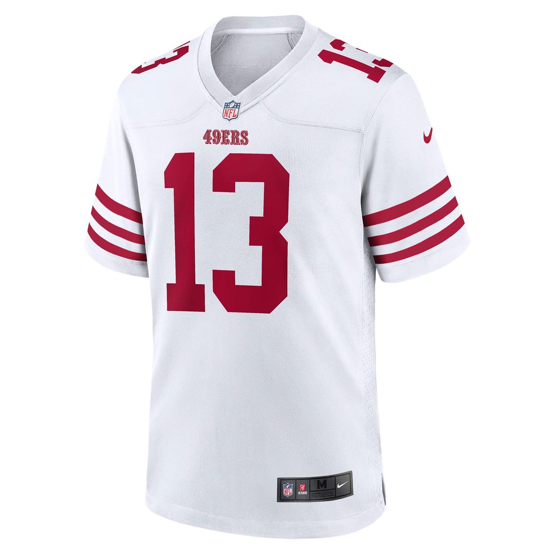 Men's San Francisco 49ers Brock Purdy Nike White Game product image 5