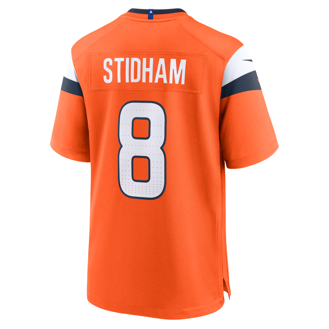 Men's Denver Broncos Jarrett Stidham Nike Orange Team Game product image 3