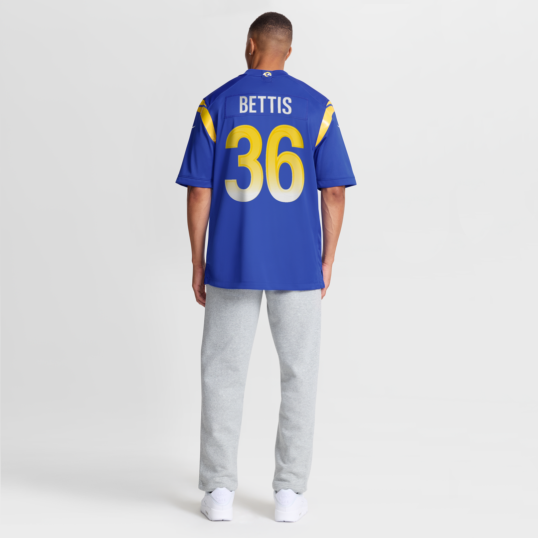 Men's Los Angeles Rams Jerome Bettis Nike Royal Game product image 8
