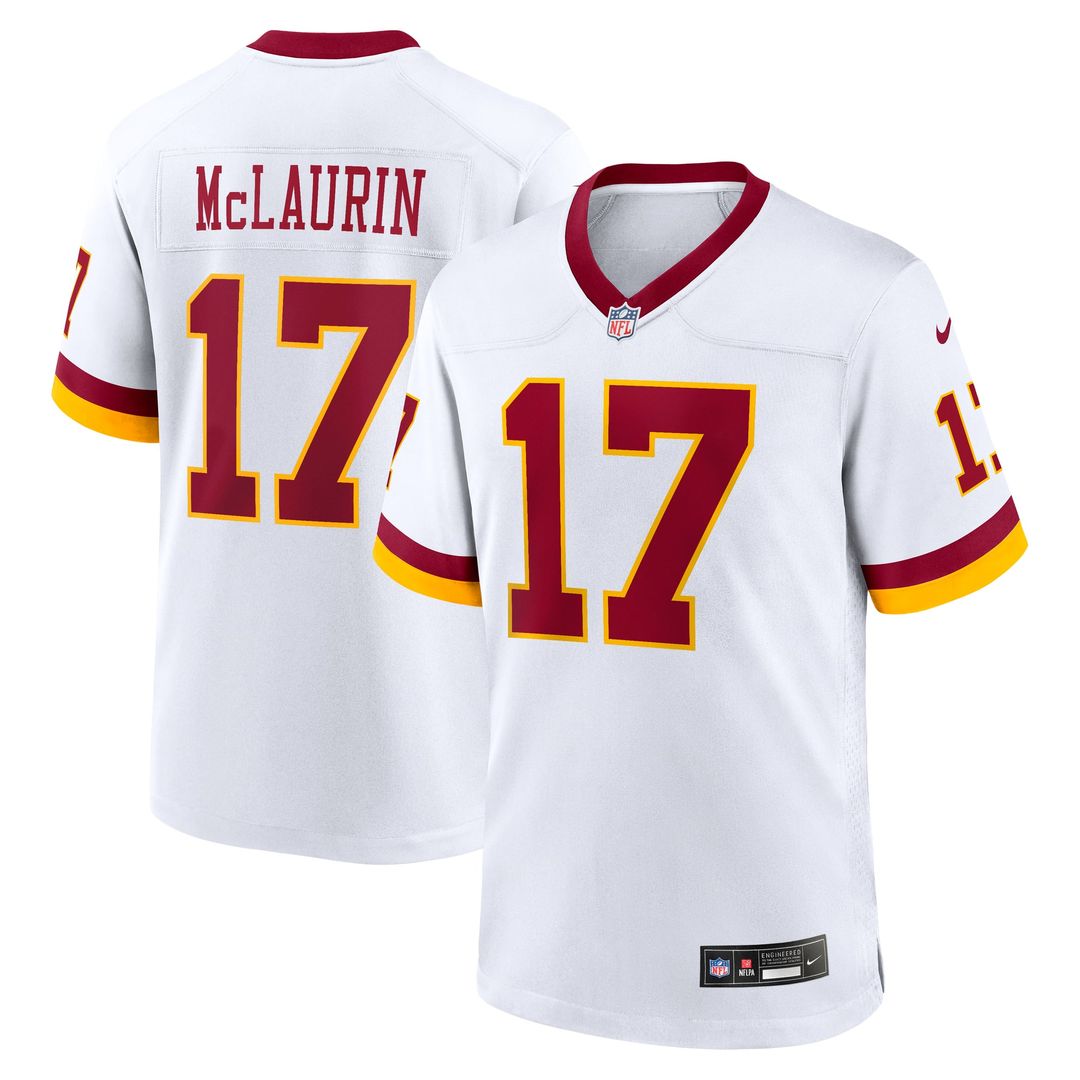 Men's Washington Commanders Terry McLaurin Nike White Game product image 8