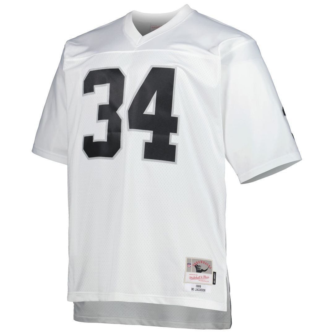 Men's Las Vegas Raiders Bo Jackson Mitchell & Ness White product image 5